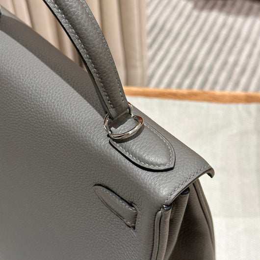 Kelly 28 Gris Meyer Luxury Bag