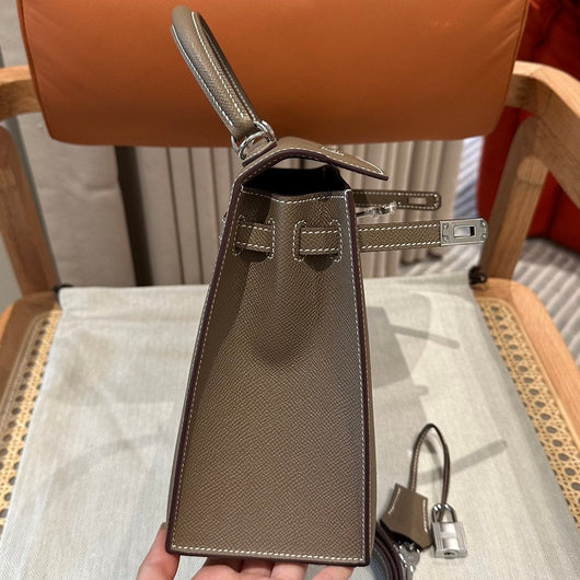 Kelly 25 Etoupe Luxury Bag