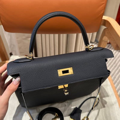 Kelly 28 Blue Nuit Luxury Bag
