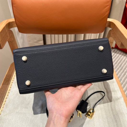 Kelly 28 Blue Nuit Luxury Bag