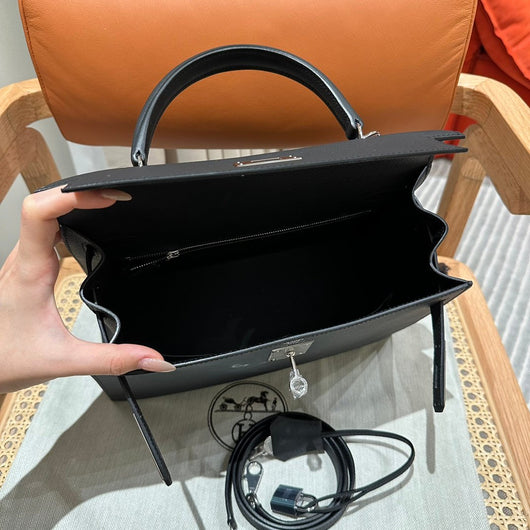 Kelly 28 Black Luxury Bag