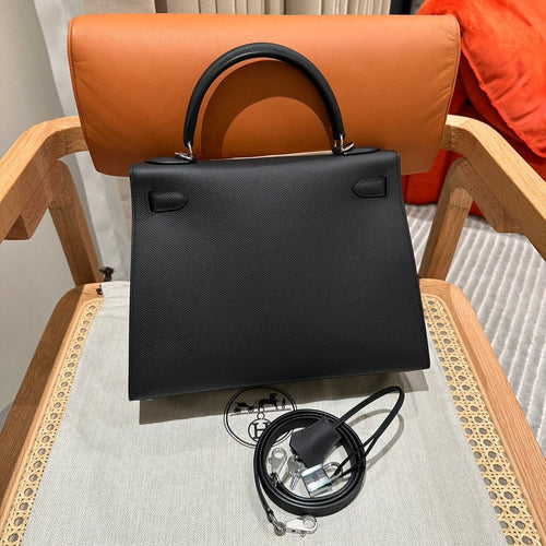 Kelly 28 Black Luxury Bag