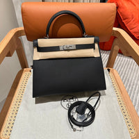 Kelly 28 Black Luxury Bag