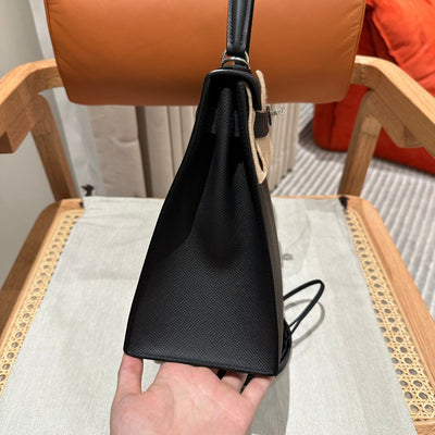 Kelly 28 Black Luxury Bag
