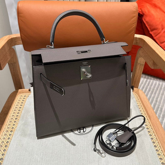 Kelly 28 Etain Luxury Bag