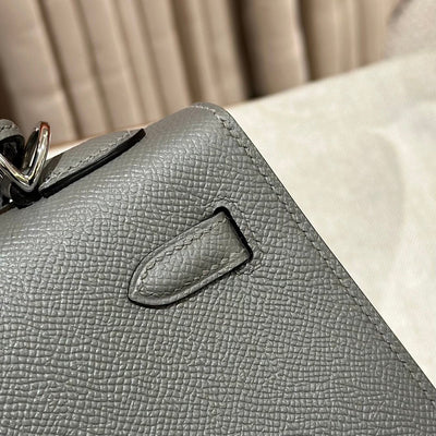 Kelly 25 Gris Mayer Luxury Bag