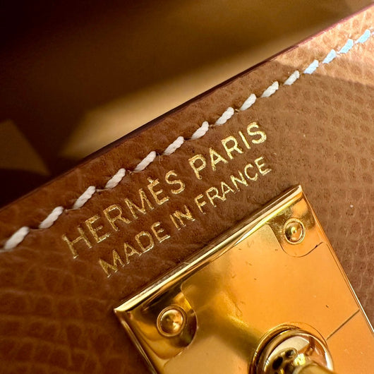 Kelly Mini II Gold Luxury Bag
