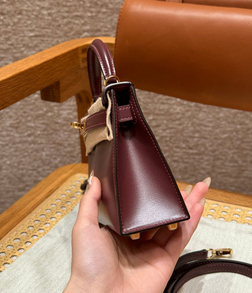 Kelly Mini II Rouge H Luxury Bag
