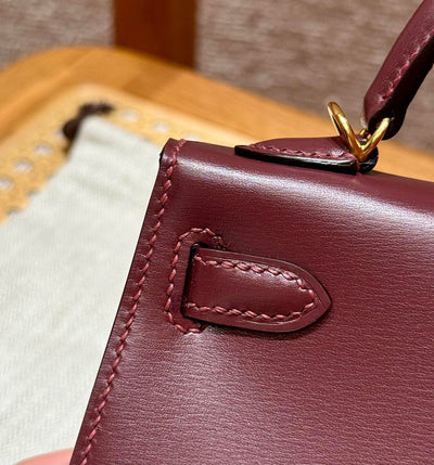 Kelly Mini II Rouge H Luxury Bag