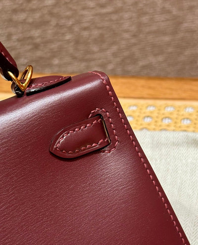 Kelly Mini II Rouge H Luxury Bag