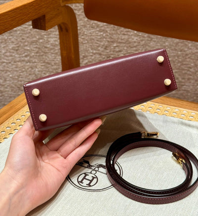 Kelly Mini II Rouge H Luxury Bag