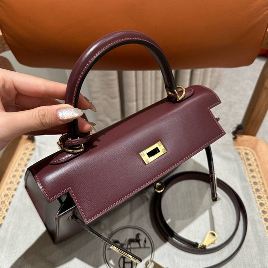 Kelly 25 Rouge H Luxury Bag