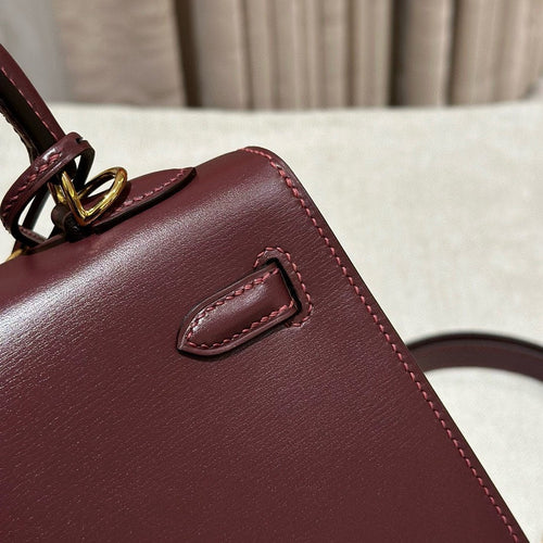 Kelly 25 Rouge H Luxury Bag