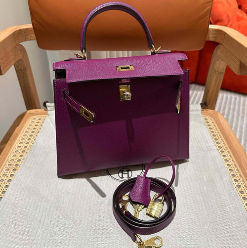 Kelly 25 Anemone Luxury Bag