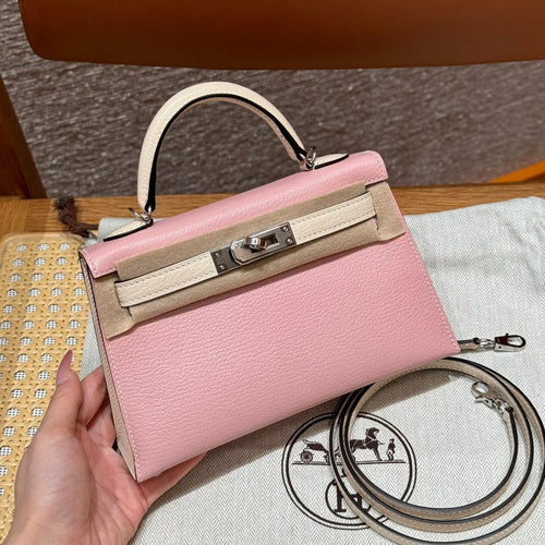 Kelly Mini II Rose Sakura Nata Luxury Bag