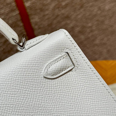 Kelly Mini II Blanc Luxury Bag