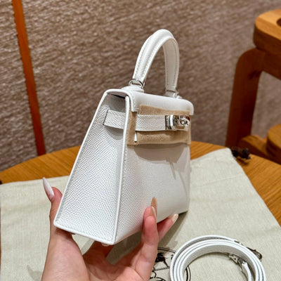 Kelly Mini II Blanc Luxury Bag
