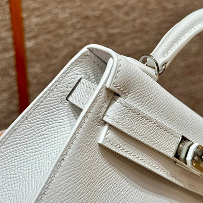 Kelly Mini II Blanc Luxury Bag