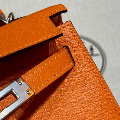 Kelly Mini II Orange Luxury Bag
