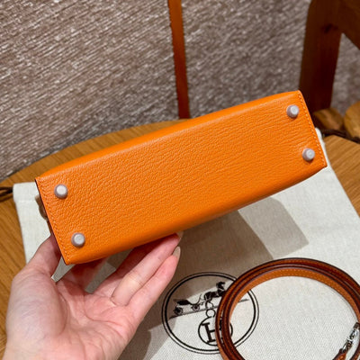 Kelly Mini II Orange Luxury Bag