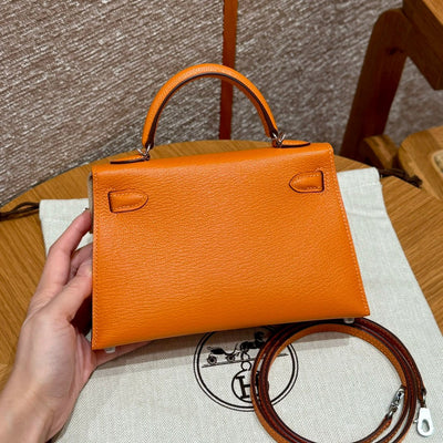 Kelly Mini II Orange Luxury Bag