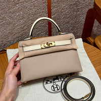 Kelly Mini II Trench Nata Luxury Bag