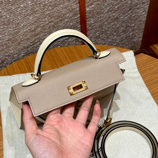 Kelly Mini II Trench Nata Luxury Bag