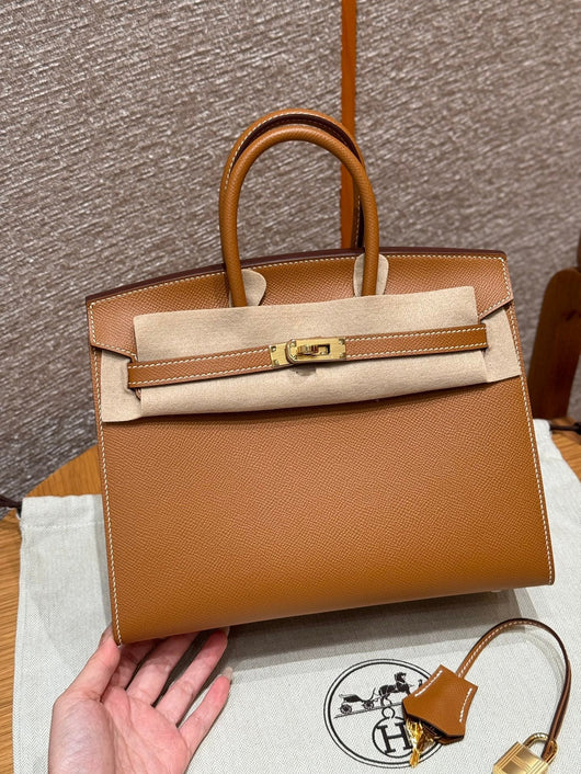 Birkin 25 Gold Luxury Bag