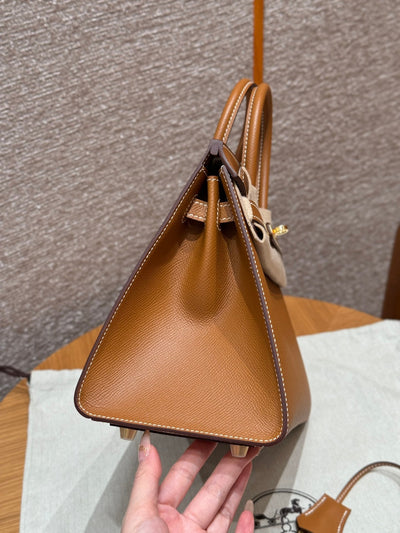 Birkin 25 Gold Luxury Bag