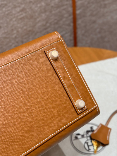 Birkin 25 Gold Luxury Bag