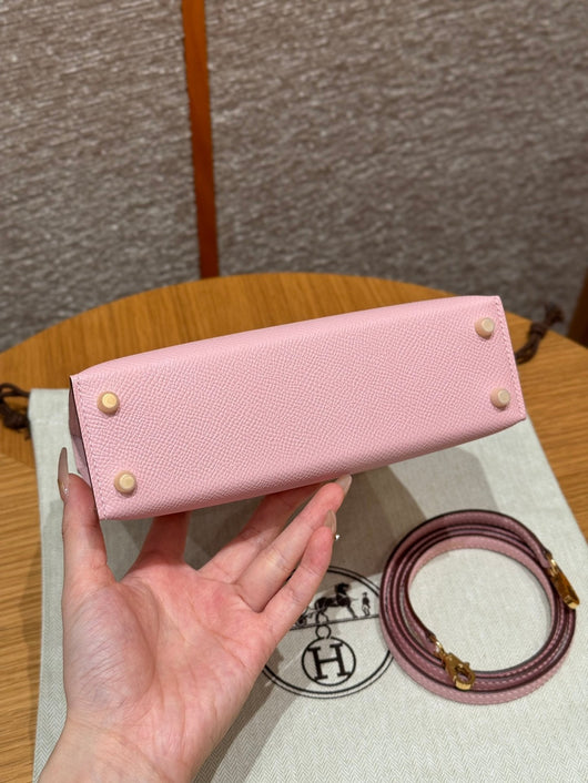 Kelly Mini II Rose Sakura Luxury Bag