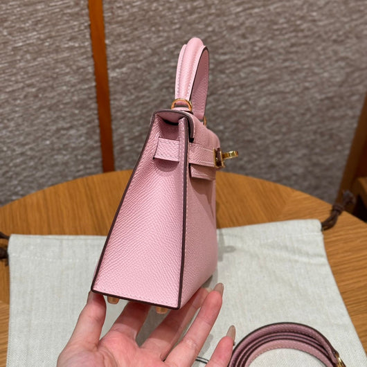 Kelly Mini II Rose Sakura Luxury Bag