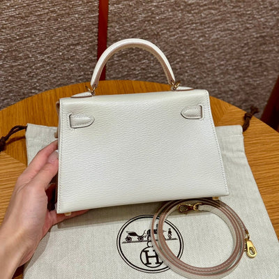 Kelly Mini II Mushroom Luxury Bag