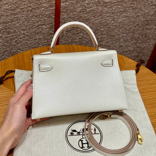 Kelly Mini II Mushroom Luxury Bag