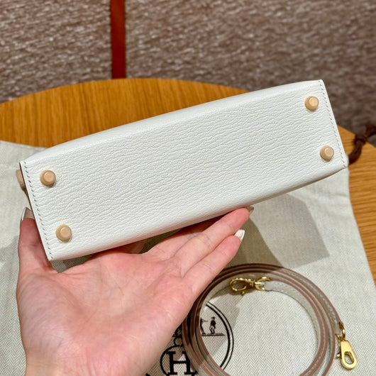 Kelly Mini II Mushroom Luxury Bag