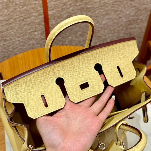 Birkin 25 Jaune Poussin Luxury Bag