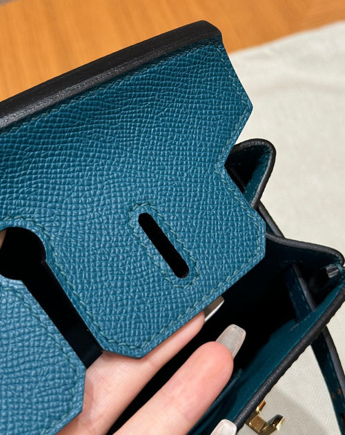 Birkin 25 Vert Bosphore Luxury Bag