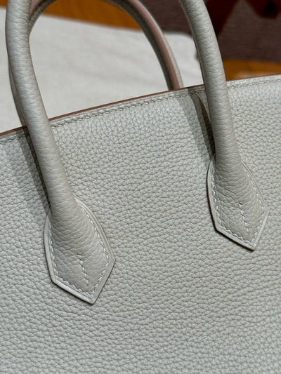 Birkin 25 Gris Perle Luxury Bag