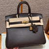 Birkin 25 Chocolate Luxury Bag