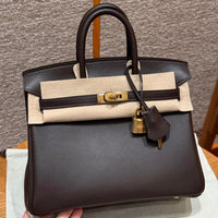 Birkin 25 Chocolate Luxury Bag