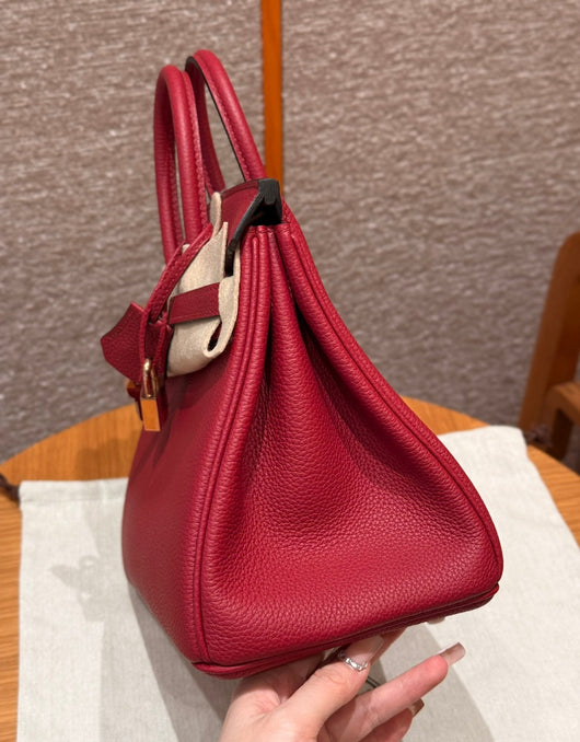 Birkin 25 Ruby Luxury Bag