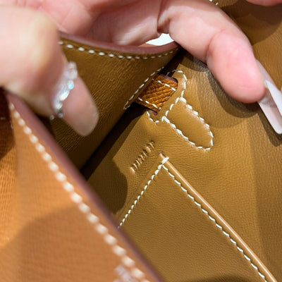Kelly Mini II Gold Luxury Bag
