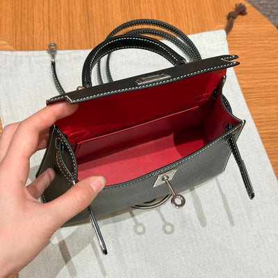 Kelly Mini II Feu Luxury Bag