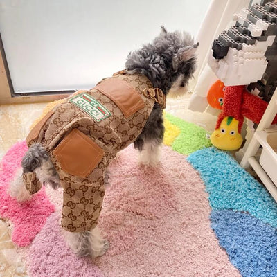 Luxurious Legged Dog Tactile Coat