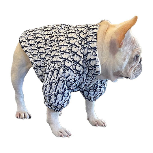 Luxury Dog Rain Jacket Dog Cotton Vibrant Clothes
