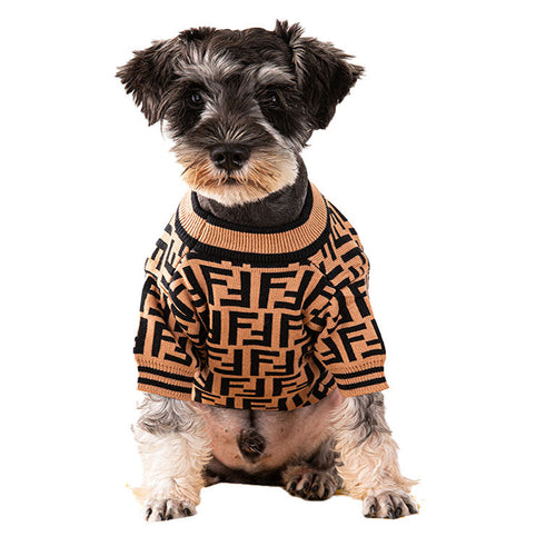 Luxury Puppy Chic Brown Clothes