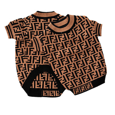 Luxury Puppy Chic Brown Clothes