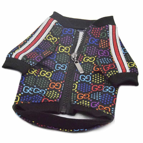 Colorful Stylish Dog Abstract Jacket