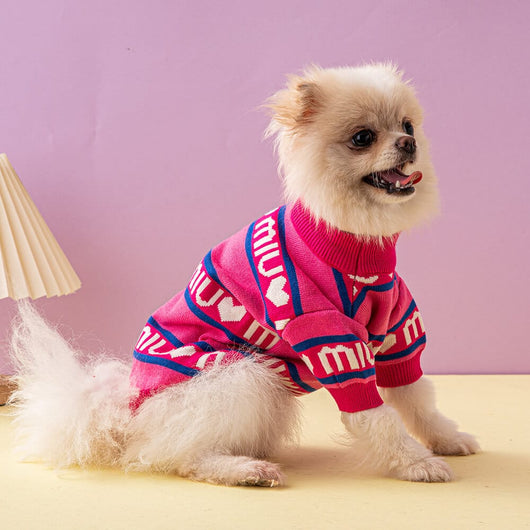 Heart Dog Sweet Sweater