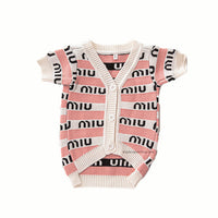Pink Dog Cardigan Dope Sweater